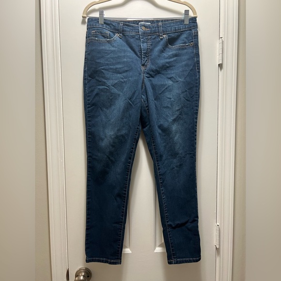 Jessica Simpson High Rise Skinny Ankle Denim Jeans Size 10 - Picture 1 of 5